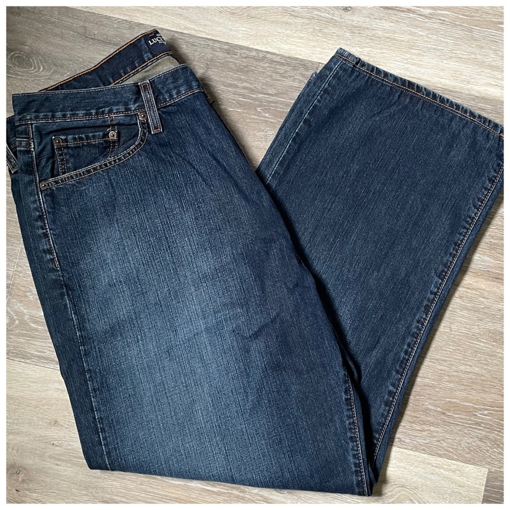 LUCKY BRAND 181 RELAXED STRAIGHT JEANS - Picture 2 of 5